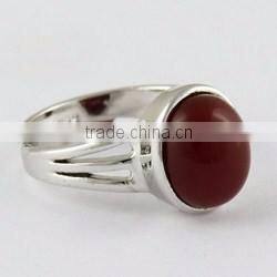 Fabulous !! Garnet 925 Sterling Silver Ring, Silver Jewelry Wholesaler, Indian Silver Jewelry