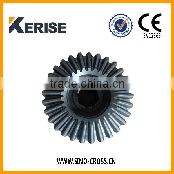small steel crown wheel and pinion gear bevel gear