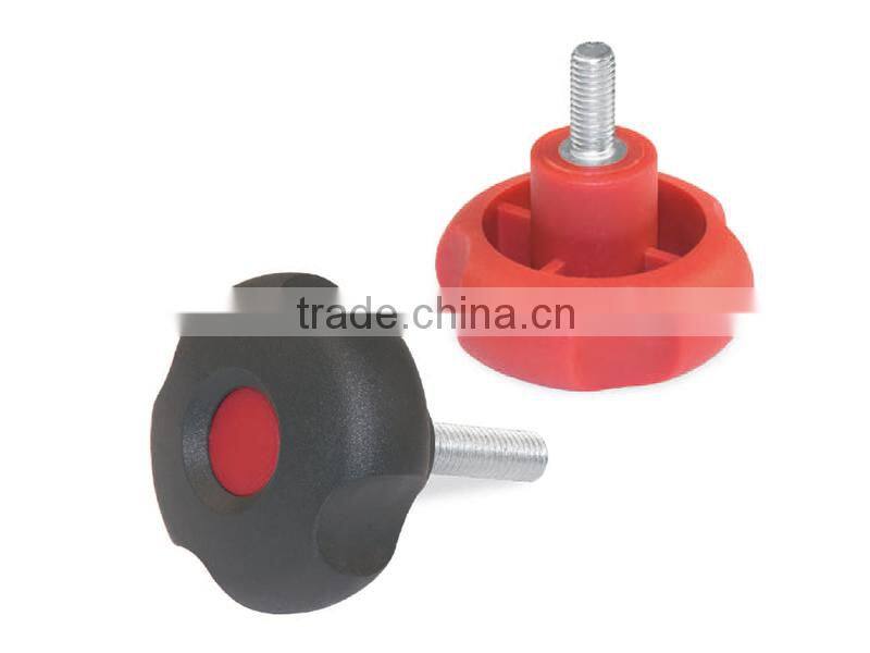 Seven-Star Plastic Knobs Screws DIN6336 BK36.0013