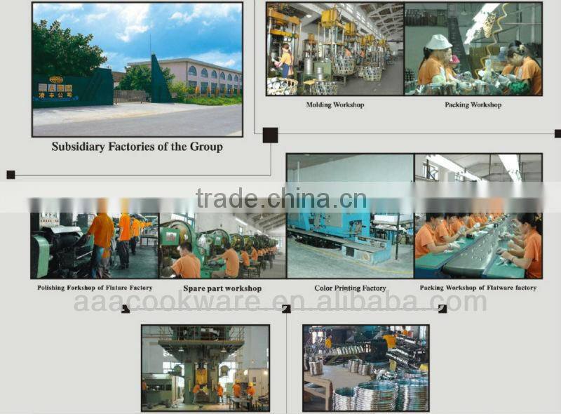 5pcs stainless steel heat-resistance cooking set pot and pan colorful silicone handles