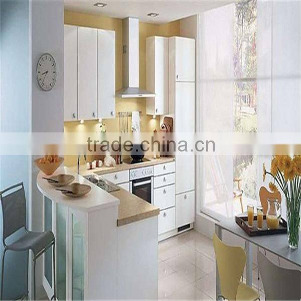 European Style PVC Membrane MDF Cupboard Book Cabinet Kitchen Door Only