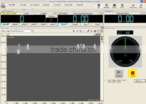 WEW-D Computer Display Hydraulic Universal Tensile Testing Machine 2000 kn