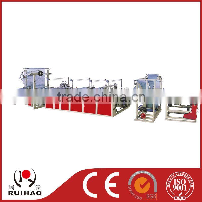 RLD Series Ribbon-through Continuous-Rolled garbage bag making machine
