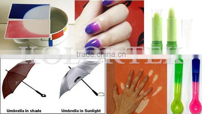 Kolortek Temperature Sensitive Pigments, Thermochromic Powders