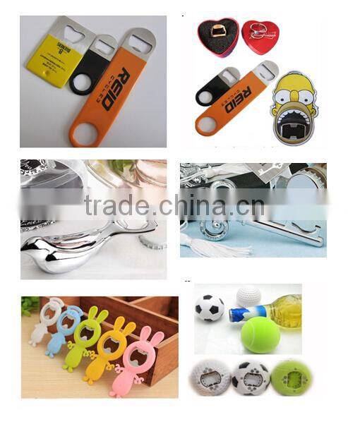 7" flat bottle opener stainless steel grip killer naked bottle opener water colours