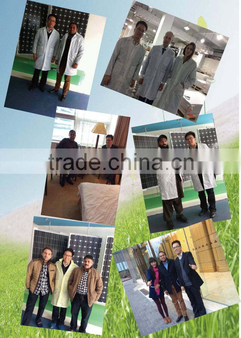 300W poly solar panel solar power system