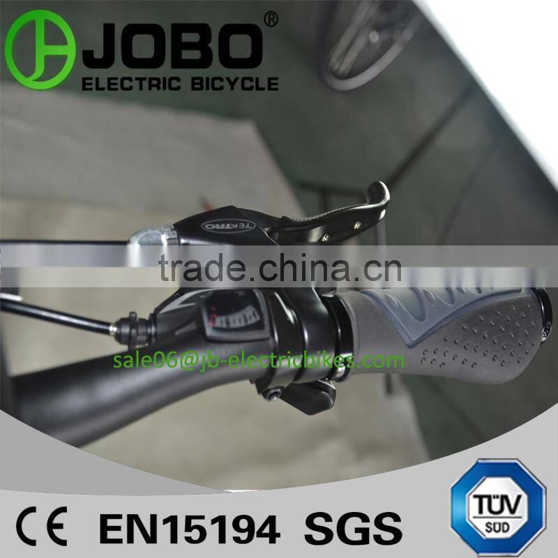 Full Suspension Lithium Ion Electric Mountain Bicycle 36V 250W On Sale