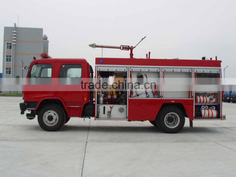 Emergency Rescue Water Tank Fire Fighting Truck