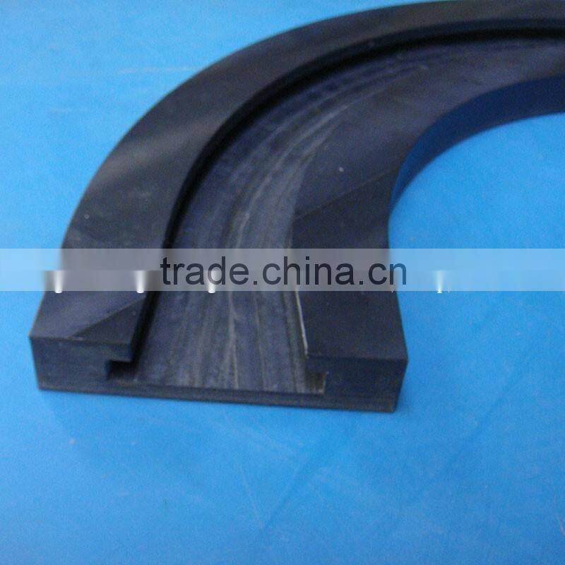 high quality uhmwpe sliding guide conveyor belt PE100 bend guide rail