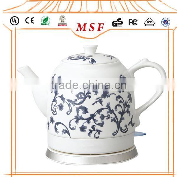 1.0L Electric Ceramic Kettle High Quality with Low Price