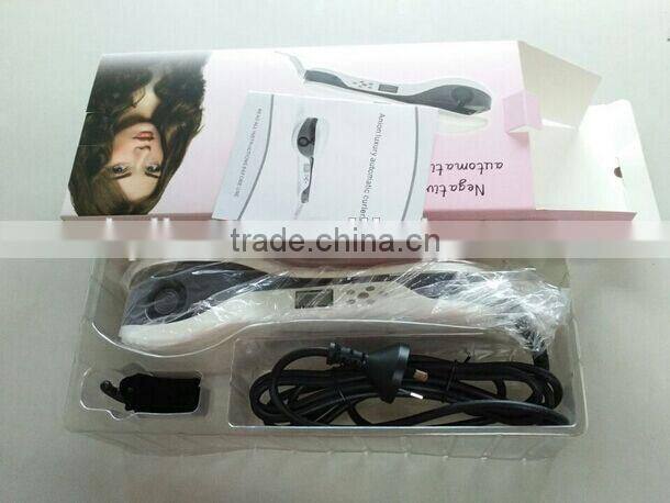 Negative Ions Magic Hair Curler LCD display Screen Automatic Hair Device