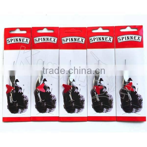 FOB or CIF price CHLPB1 metal blade high quality bass fishing spoon lures