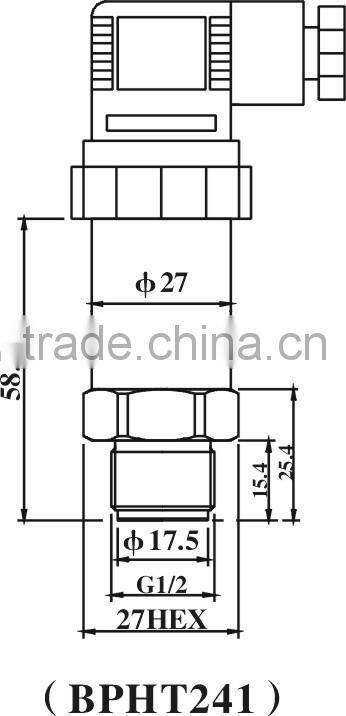 DBPHT24 Pressure Transmitter Sensor for Medical, Biological, Food Hygiene