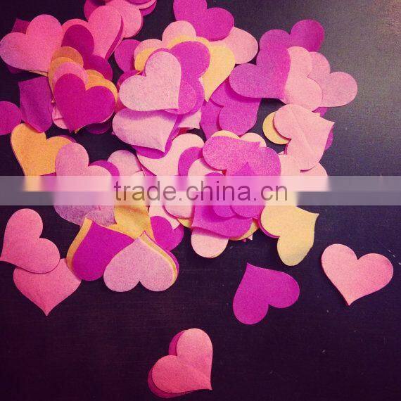 ~Wholesale~Round Pink Wedding Party Confetti