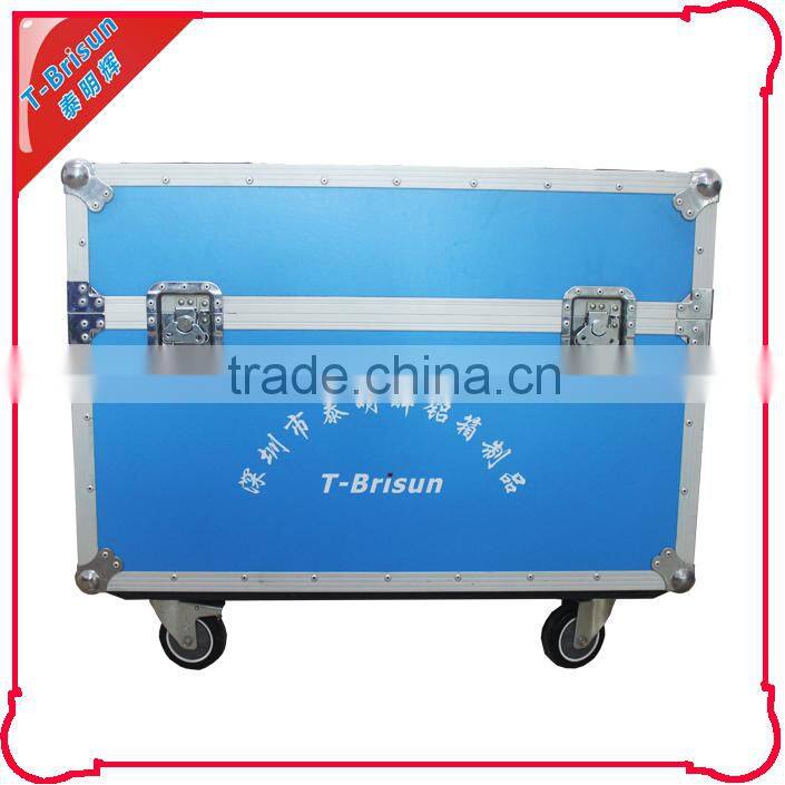 irregular shape flight case with antistatic fabric