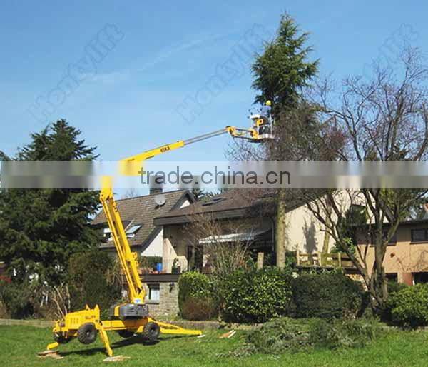 12 m CE cheap sale china genie boom lift/telescopic boom lift