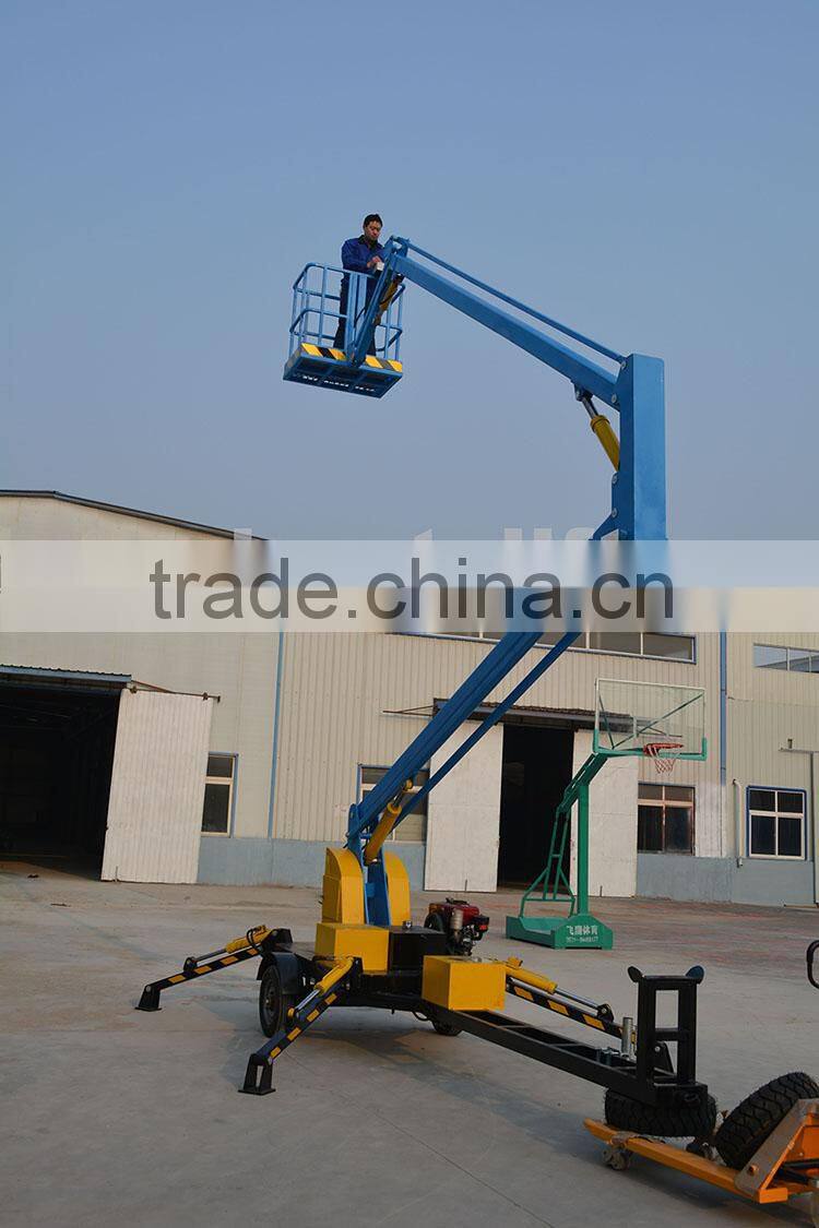 truck mounted boom lift/narrow lift price