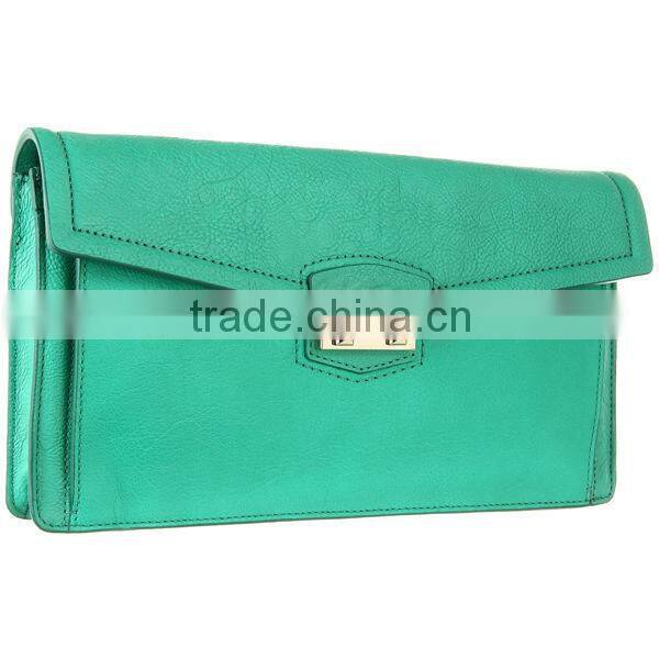 S341 Metal Closure Women Clutch,Polyurethane Material Lady Purse Producer