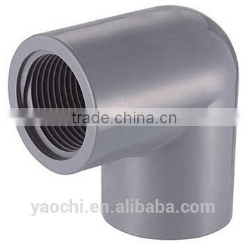 90 dwg redcing cpvc SCH80 thread elbow with copper