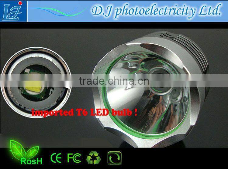 sunny headlights LED T6 Bicycle headlight rechargeable brightness