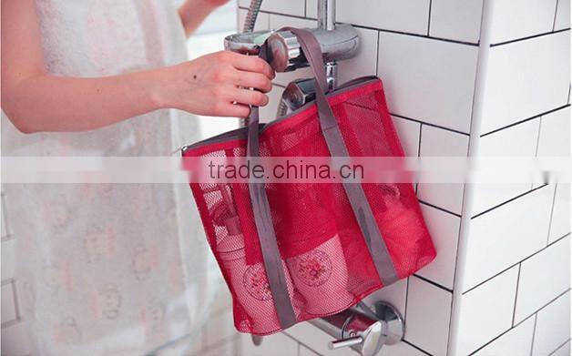 China wholesale cheap nylon mesh beach bag