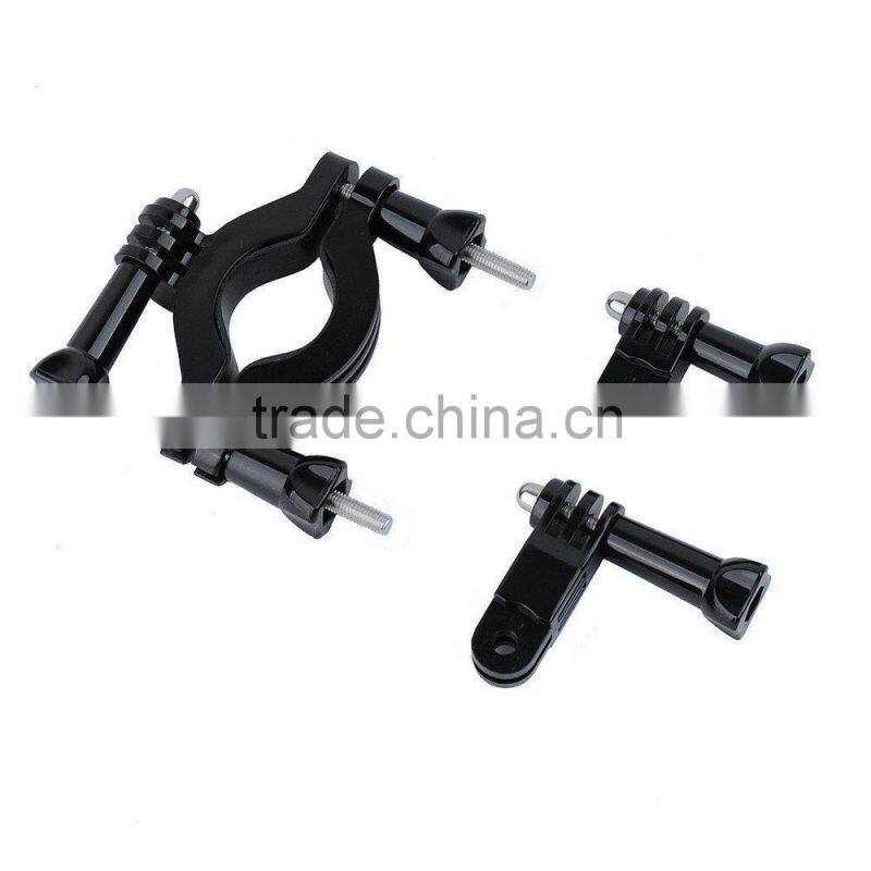 3-way Adjustable Pivot Arm Motorbike Roll Bar Mount for GoPro Hero 4/3+/3