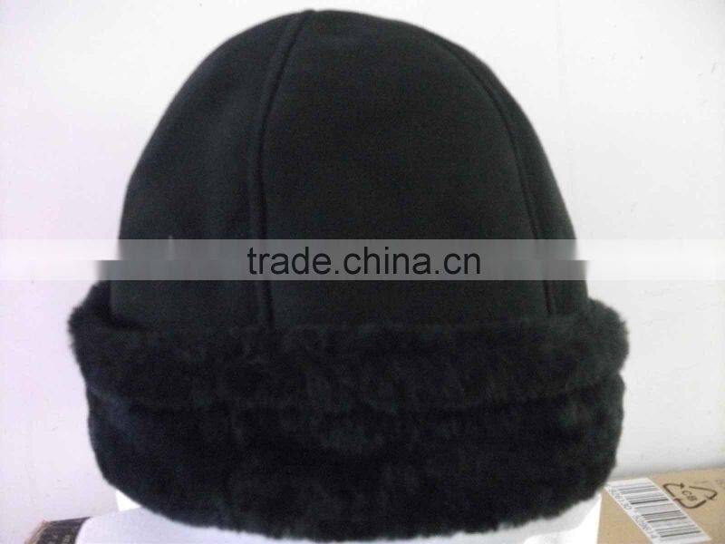 Merino sheepskin hats and caps for winter from China factory