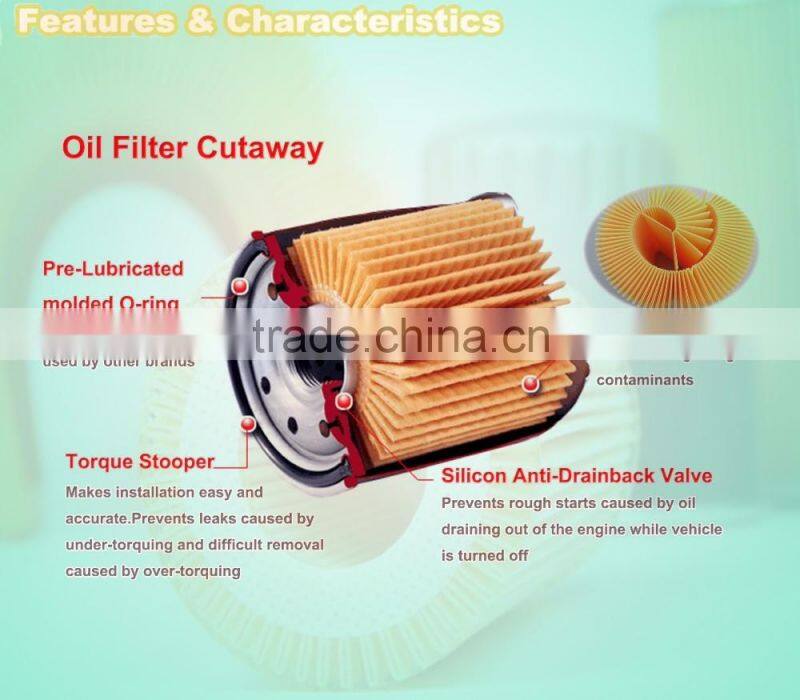 High Performance Full-Flow W962 Air Compressor Oil Filter