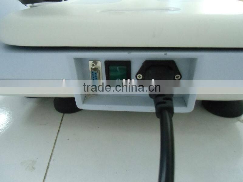 Body weight measuring instrument kiosk