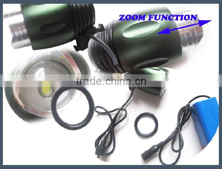 zoom function xml t6 aluminum led bicycle lamp bike light