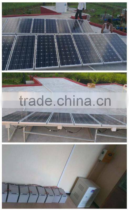 4000w Complete with battery and brackets portable solar lighting system