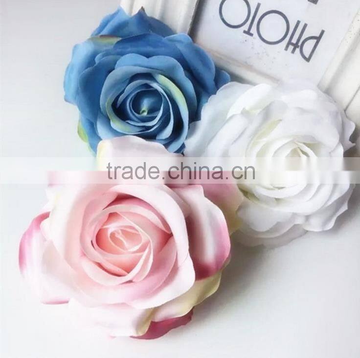 China Cheap Custom Wedding Artificial rose Flower,Fabric Flower For Wedding Decoration