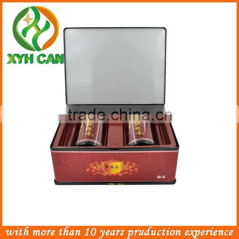 travel style pen box pack/pencil tin case /coffe box