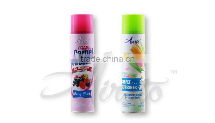 Manufacturer China Portable Rasberry Foam Carpet Clean Spray