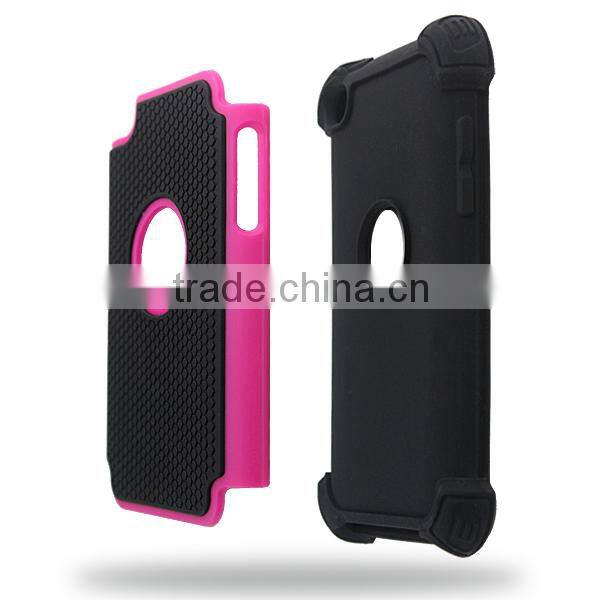 Hot sell and popular in USA Triple defender case for iPod touch 4