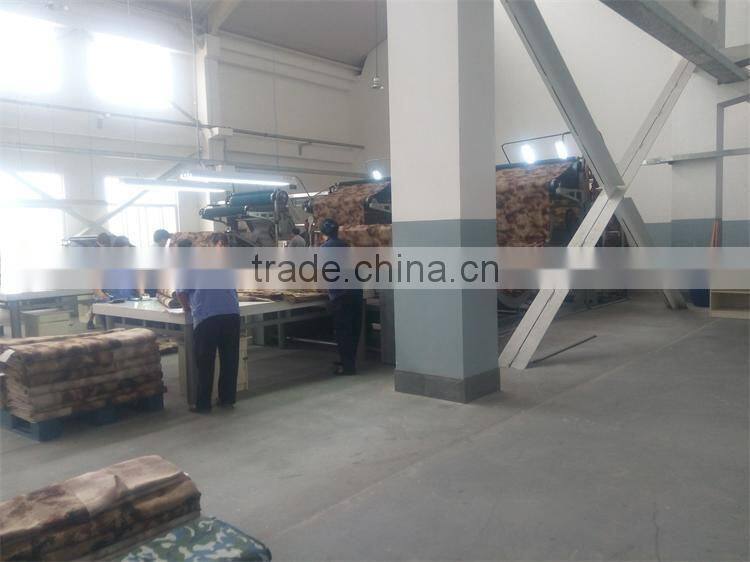 T/C 65/35 240gsm 5mmx5mm Ripstop Blue Camouflage Fabric