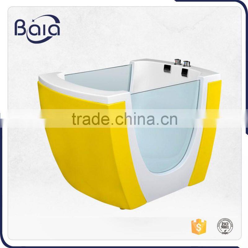 Hot selling acrylic baby spa bathtub spa bath tub pure acrylic bathtub