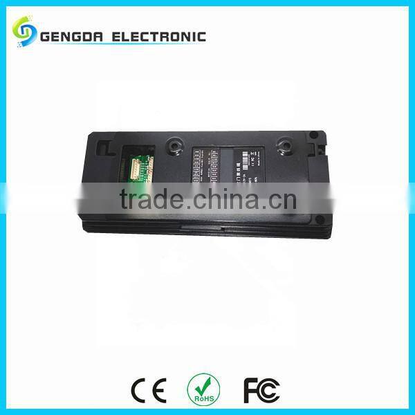 RS485 TCP/IP Output Attendance Time Card Recorder with Fingerprint and Multi-language LCD Display