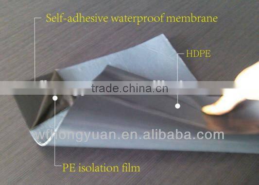 Self-adhesive bitumen waterproof menbrane
