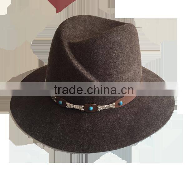 100% Australia Wool Felt Hats with fashionable characteristics