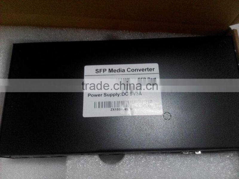 8 Port Media Converter from China Supplier