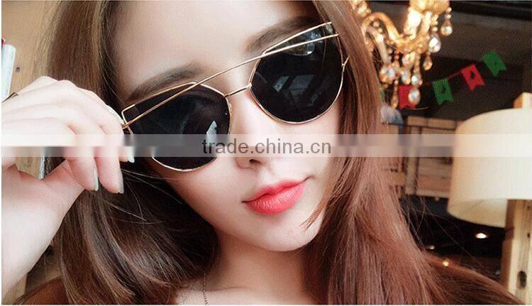 2016 new metal sunglasses unisex factory direct sell stock
