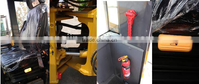 WOLF new brand 5 ton loader with Shangchai C6121 engine 162kw