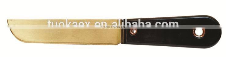 Spark free knives bronze knives