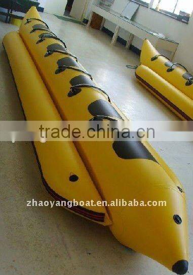with CE 26 inch 7 capacity 0.9mm pvc 4+ 3 boat