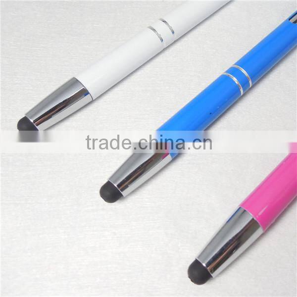 Popular Competitive Price Aluminum Pen With Stylus On Sale
