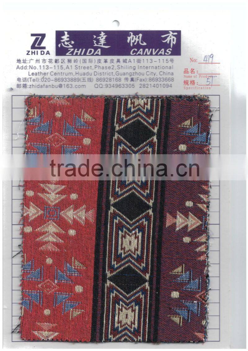 100% cotton yarn dyed national fabrics