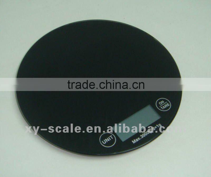 Round Digital Kitchen Scale 5kg 2013 New developed item Best seller