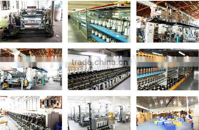 Wholesale 35% metallic yarn 65% 150D polyester yarn Metallic Embroidery Thread