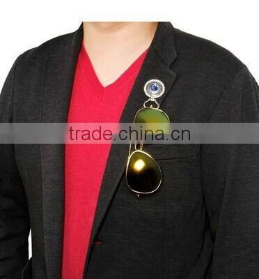 high quality magnetic eyeglass holder designer brooches and pins